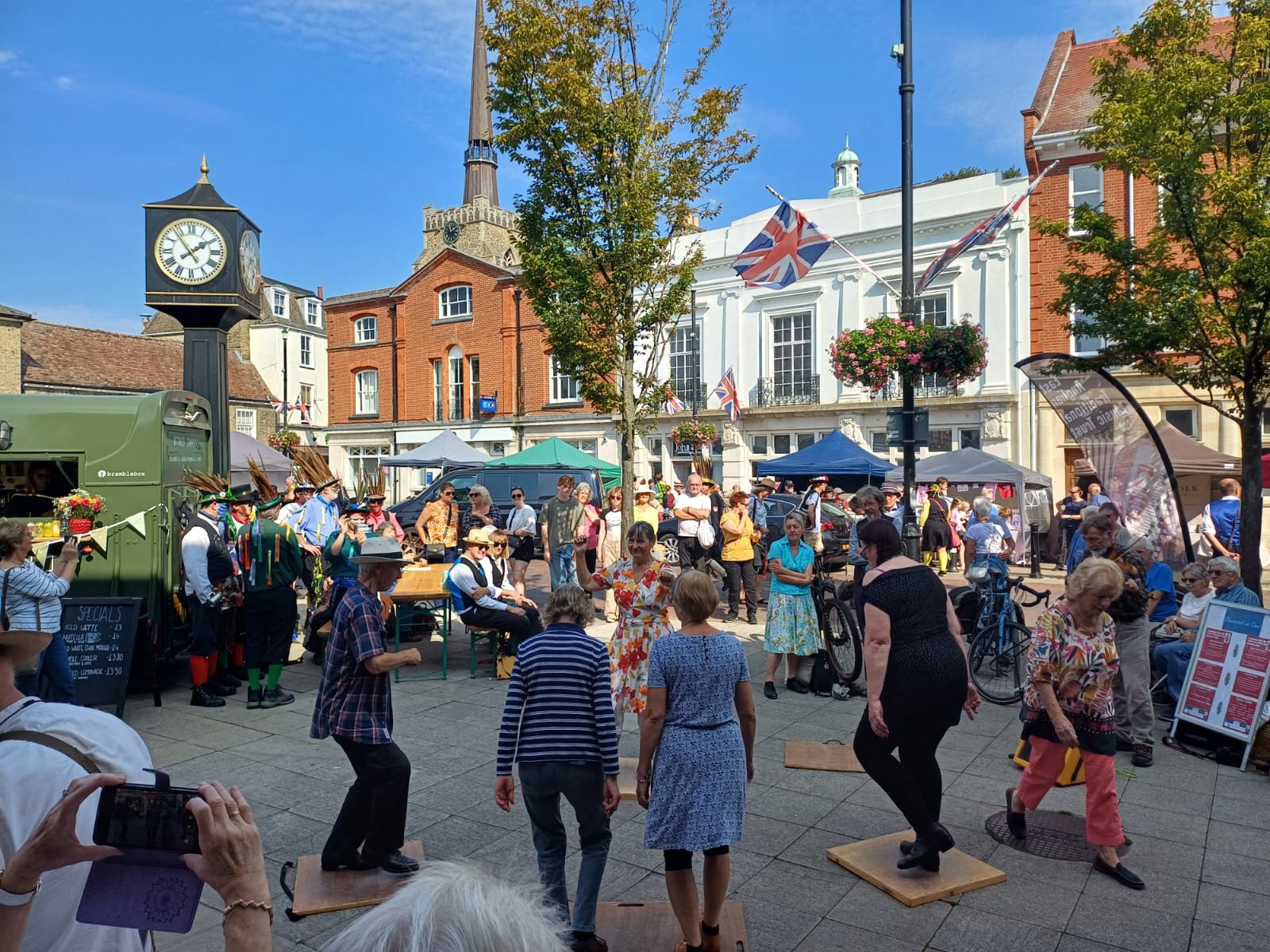 Stepdancing showcase in Stowmarket