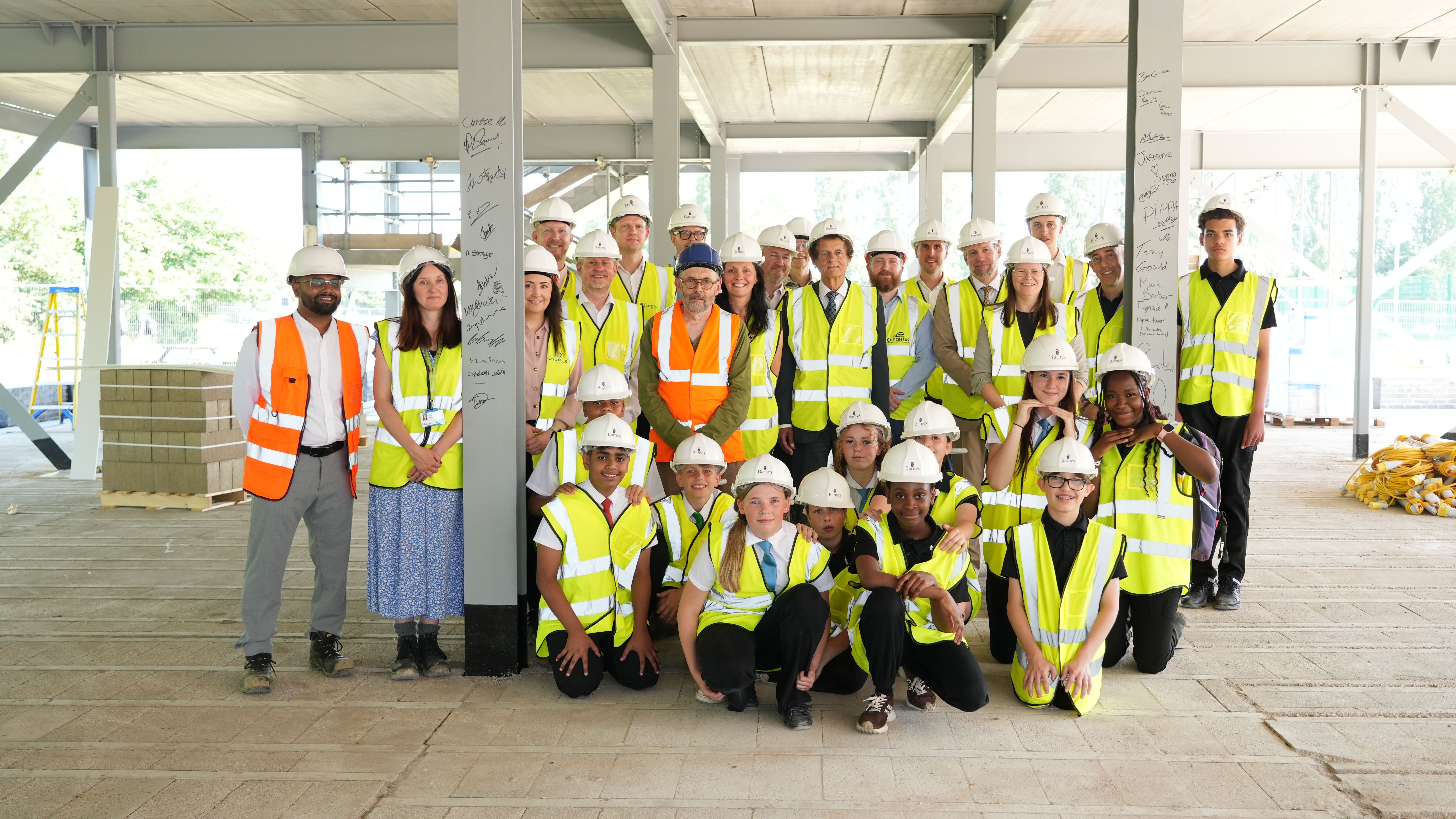 Stowmarket Steel Signing event