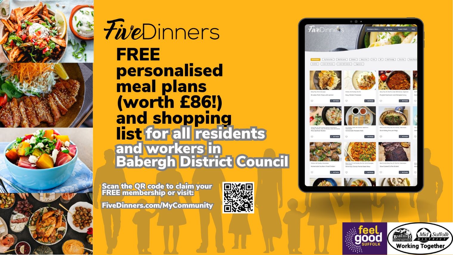 Babergh five dinners web pic