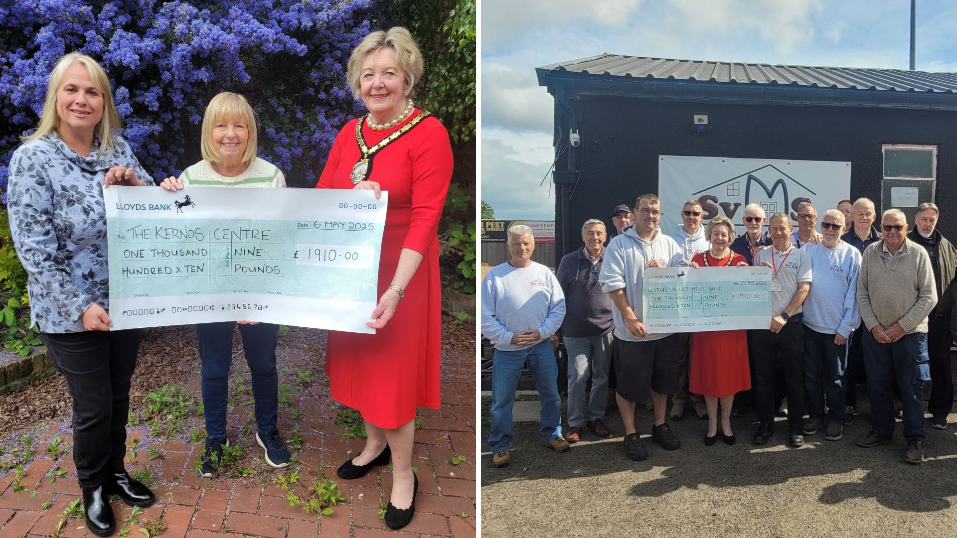 Cllr Malvisi cheques