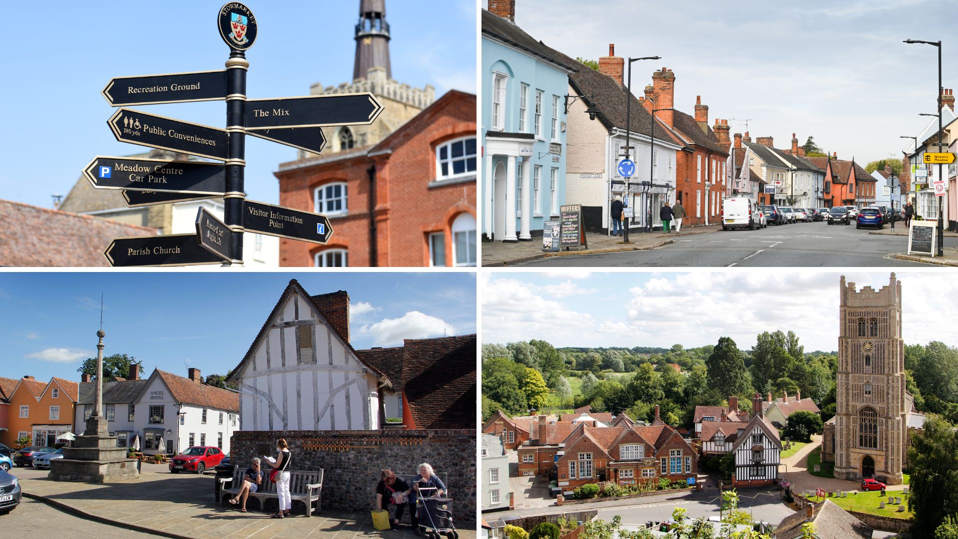 Locations across Babergh and Mid Suffolk