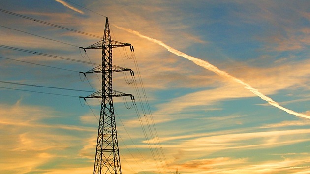 image of pylon against the skyline