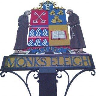 Monks Eleigh village sign